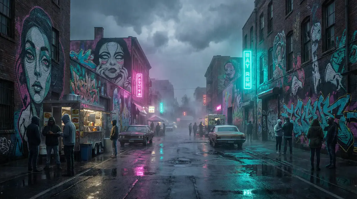 唔不要啊好棒啊好大啊你太厉害了 - 雨夜壁画街
